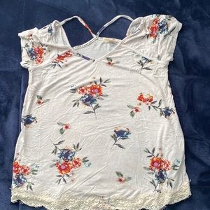 Rewind floral blouse: size small